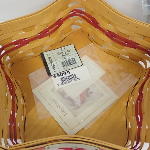 Longaberger Christmas Collection 2001 Edition Shining Star Basket - Picture 4 of 11